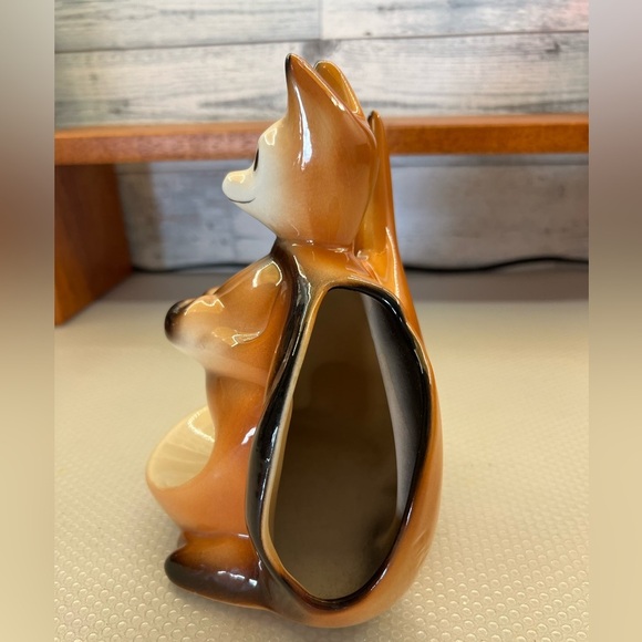 VTG 1956 Boxing Kangaroo Dresser Caddy Pulp Fiction Fine Ent Ceramic 8” - Picture 2 of 10